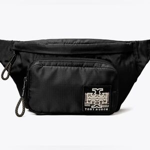 TORY BURCH RIPSTOP BELT BAG BLACK